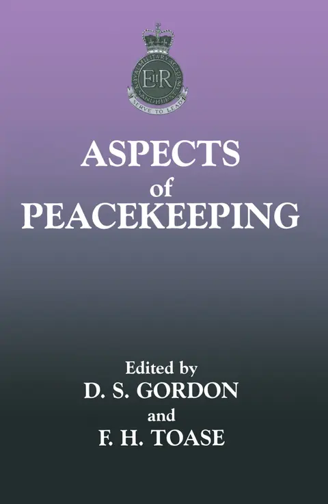 Cover of Aspects of Peacekeeping