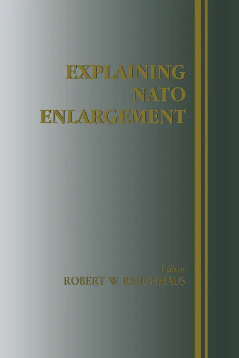 Cover of Explaining NATO Enlargement