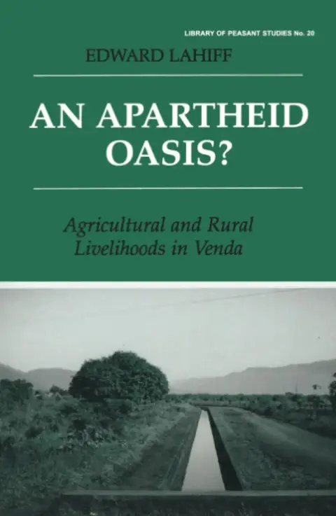 Cover of An Apartheid Oasis?