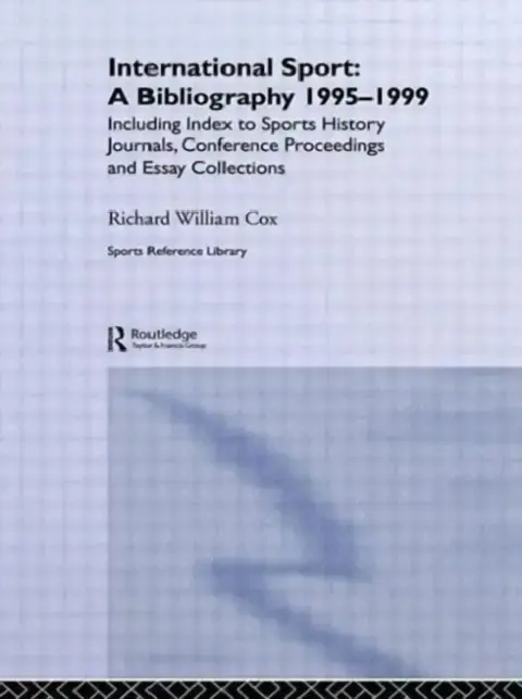 Cover of International Sport