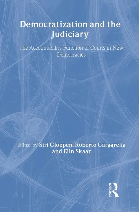 Cover of Democratization and the Judiciary