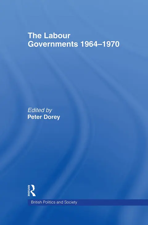 Cover of Labour Governments 1964-1970