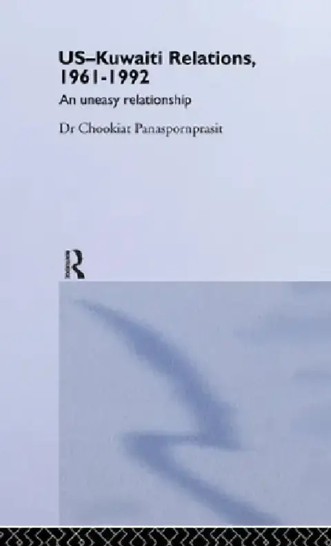 Cover of US-Kuwaiti Relations, 1961-1992
