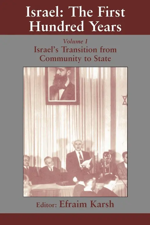 Cover of Israel's Transition from Community to State