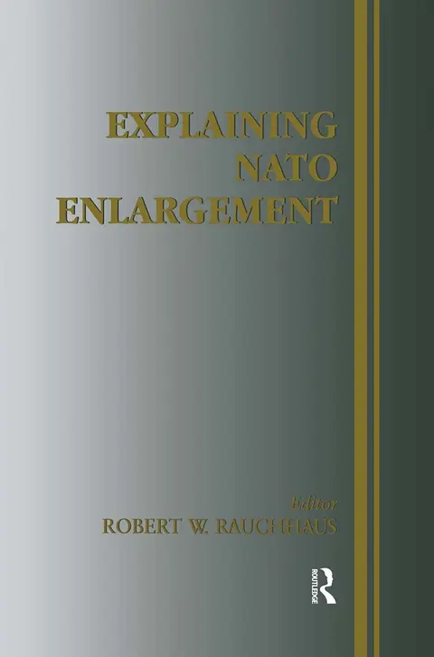 Cover of Explaining NATO Enlargement