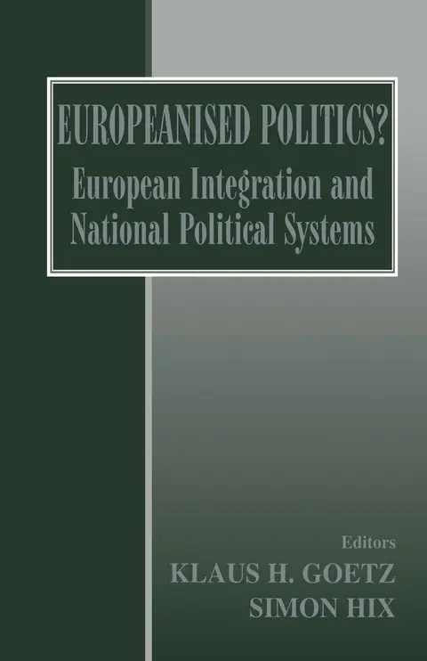 Cover of Europeanised Politics