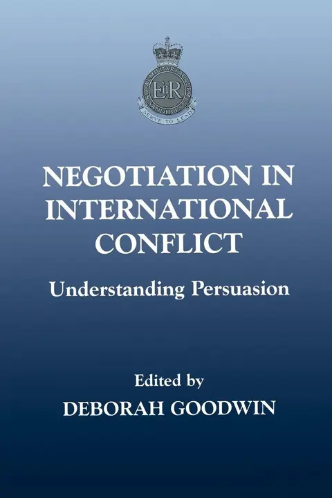 Cover of Negotiation in International Conflict