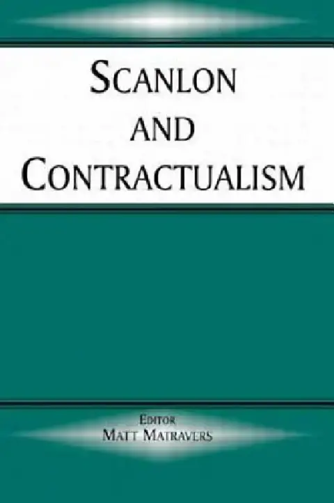 Cover of Scanlon and Contractualism