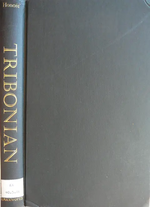 Cover of Tribonian