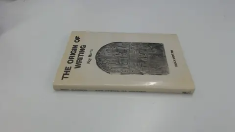 Cover of The Origin of Writing