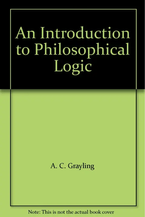 Cover of An Introduction to Philosophical Logic