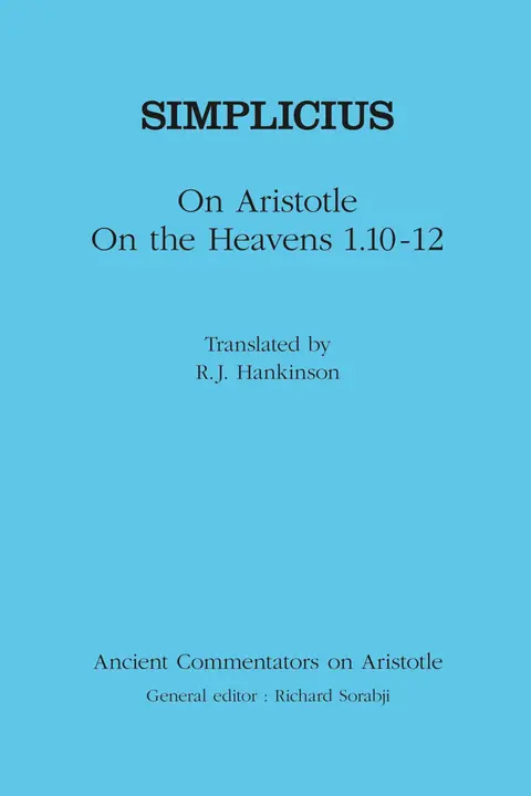 Cover of On Aristotle