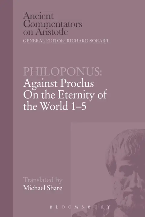 Cover of Against Proclus
