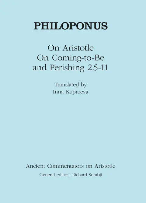 Cover of Philoponus