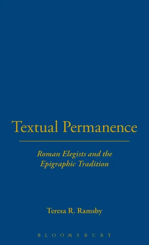Cover of Textual Permanence