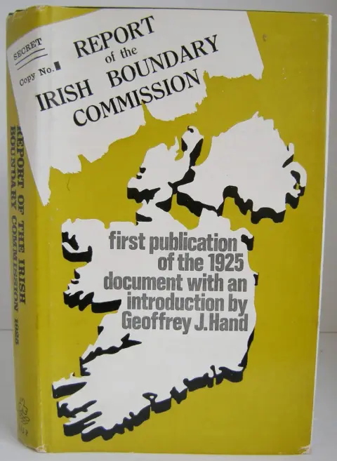 Cover of Irish Boundary Commission