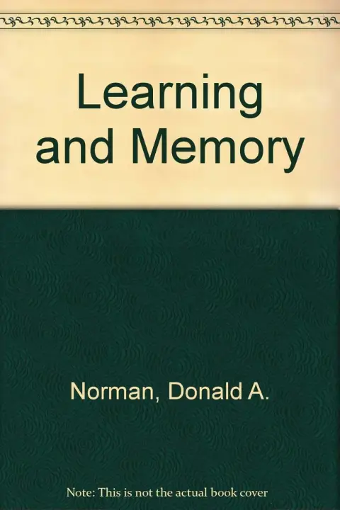 Cover of Learning and Memory