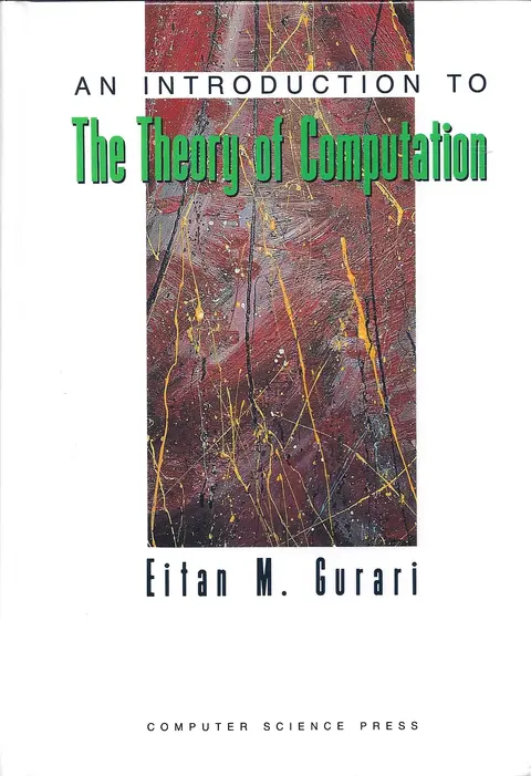 Cover of Introduction to the Theory of Computation