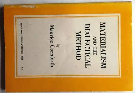Cover of Materialism and the Dialectical Method