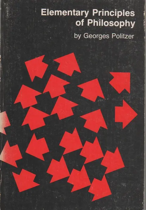 Cover of Elementary Principles of Philosophy