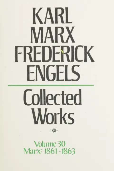 Cover of Karl Marx, Frederick Engels