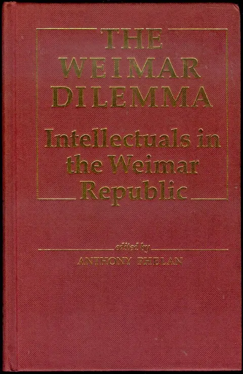 Cover of The Weimar Dilemma