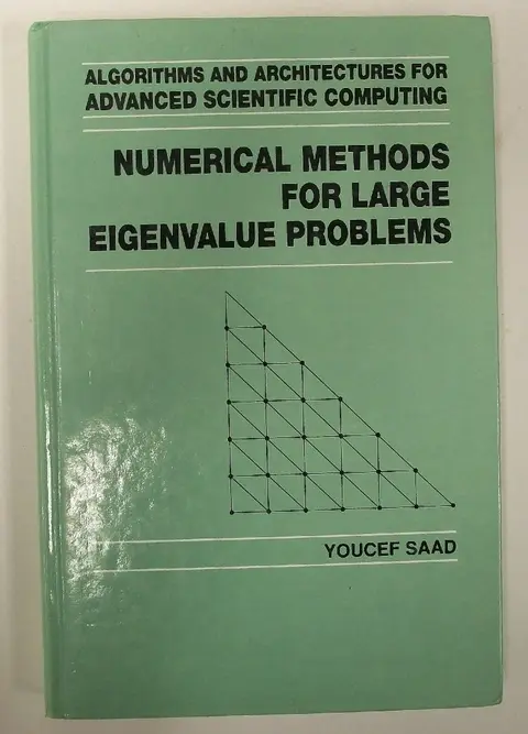 Cover of Numerical Methods for Large Nonsymmetric Eigenvalue Problems