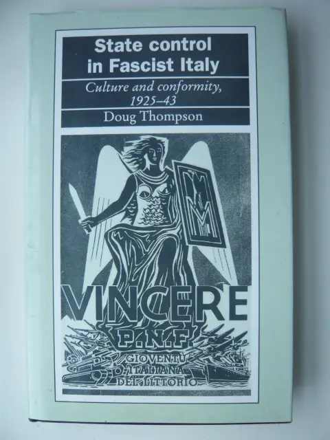 Cover of State Control in Fascist Italy
