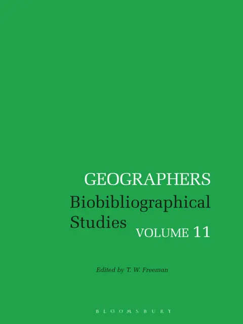 Cover of Geographers