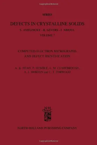 Cover of Computed Electron Micrographs and Defect Identification