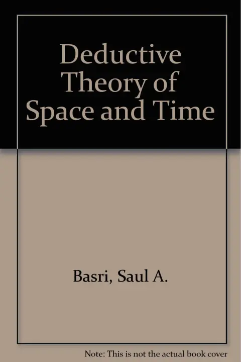 Cover of Deductive Theory of Space and Time