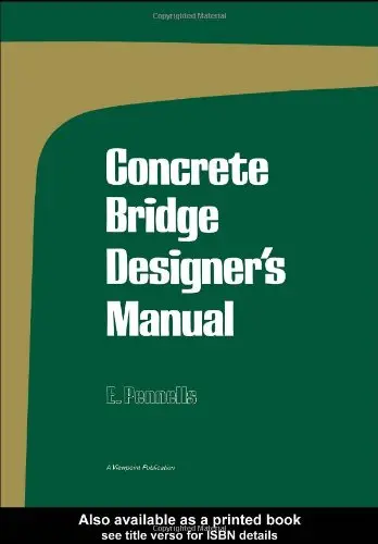 Cover of Concrete Bridge Designer's Manual