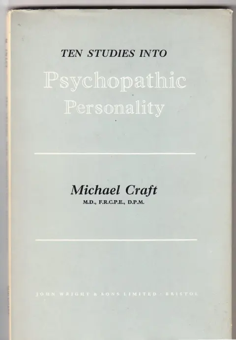 Cover of Ten Studies into Psychopathic Personality