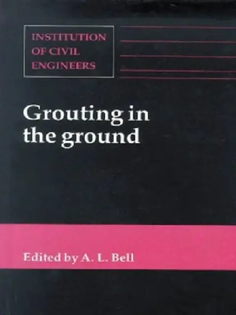 Cover of Grouting in the Ground
