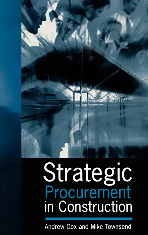 Cover of Strategic Procurement in Construction