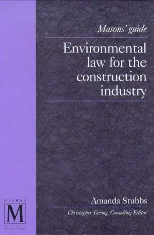 Cover of Environmental Law in the Construction Industry