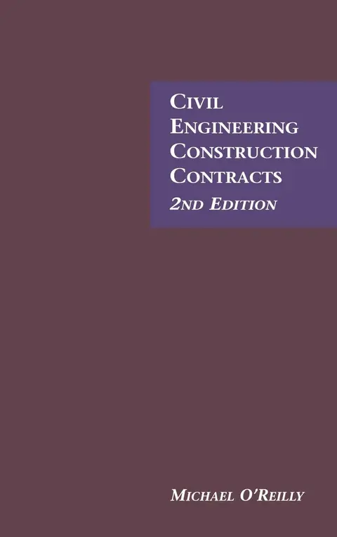 Cover of Civil Engineering Construction Contracts