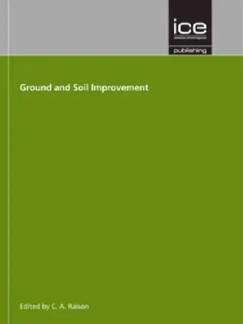 Cover of Ground and Soil Improvement