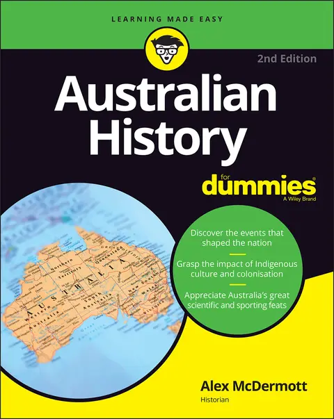 Cover of Australian History for Dummies, 2nd Edition