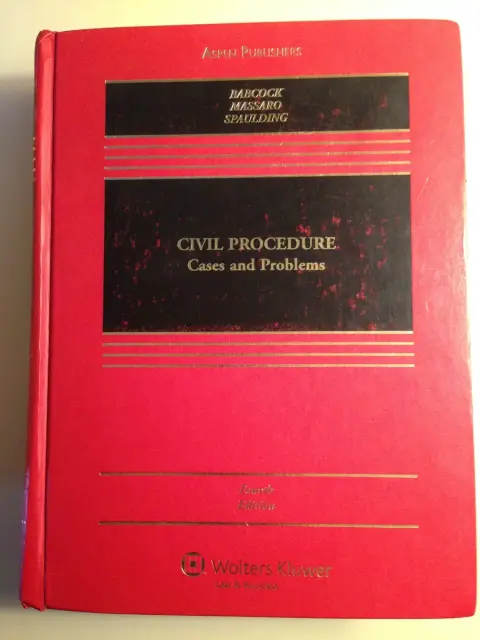 Cover of Civil Procedure