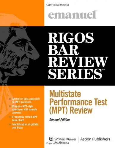 Cover of Multistate Performance Test (MPT) Review 2010