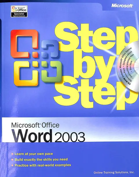 Cover of Microsoft Office Word 2003 Step by Step