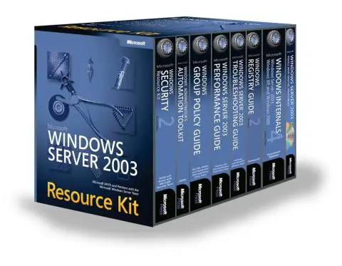 Cover of Microsoft® Windows Server(TM) 2003 Resource Kit