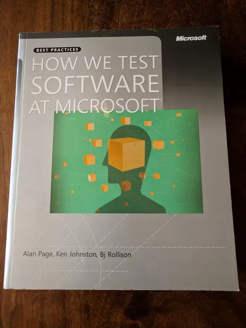 Cover of How we Test Software at Microsoft