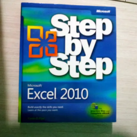 Cover of Microsoft Excel 2010 Step by Step