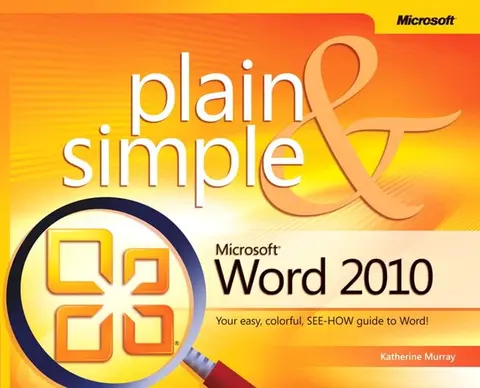 Cover of Microsoft(r) Word 2010 Plain & Simple
