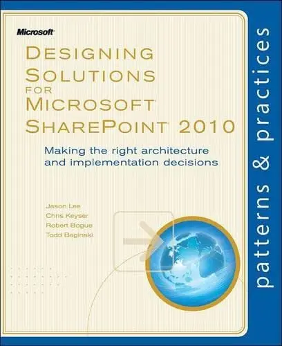 Cover of Designing Solutions for Microsoft SharePoint 2010