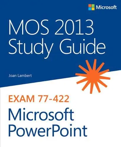 Cover of MOS 2013 Study Guide for Microsoft PowerPoint