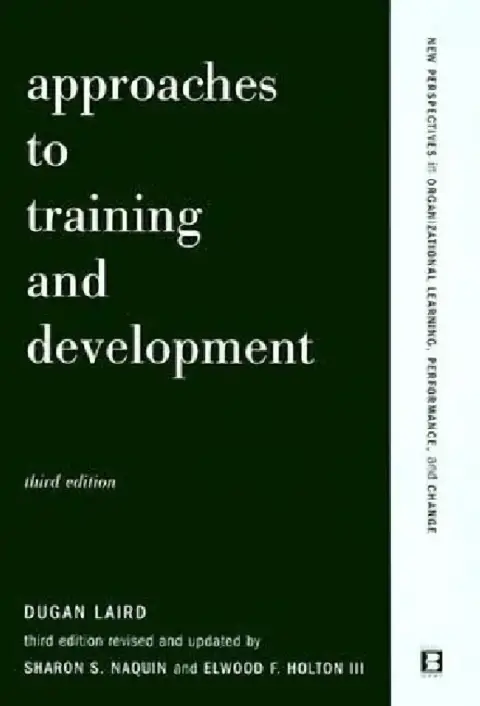 Cover of Approaches to Training and Development