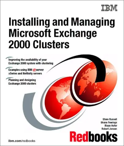 Cover of Installing and Managing Microsoft Exchange 2000 Clusters